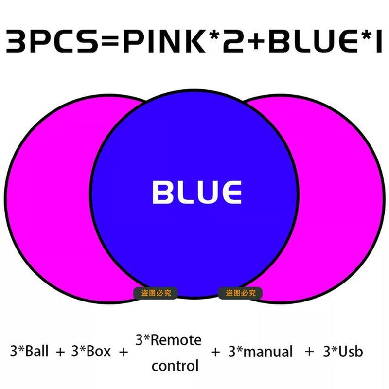 "Ultimate Flying Ball Boomerang - LED Lights, Magic Hover, and Fun for Children and Families!"