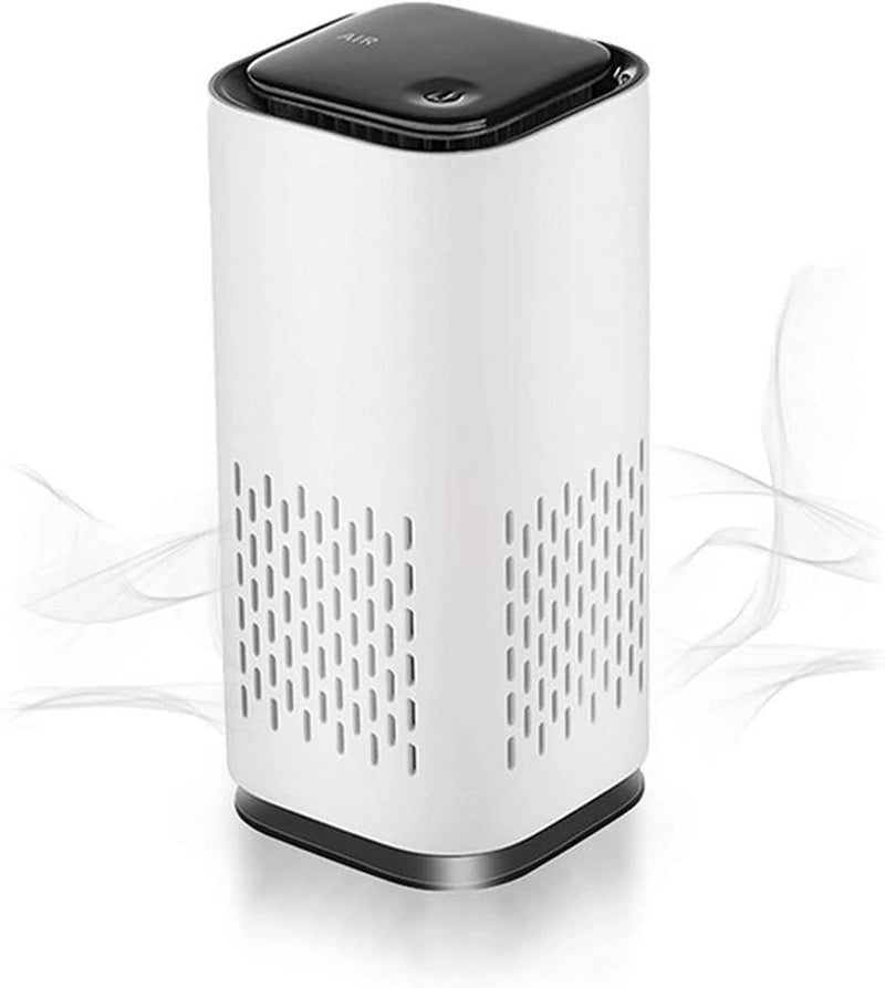 "Revitalize Your Ride with Our Powerful Car Air Purifier - Eliminate Odors, Allergens, and Formaldehyde for a Fresh and Healthy Environment - USB Powered for Convenient Use Anywhere!"