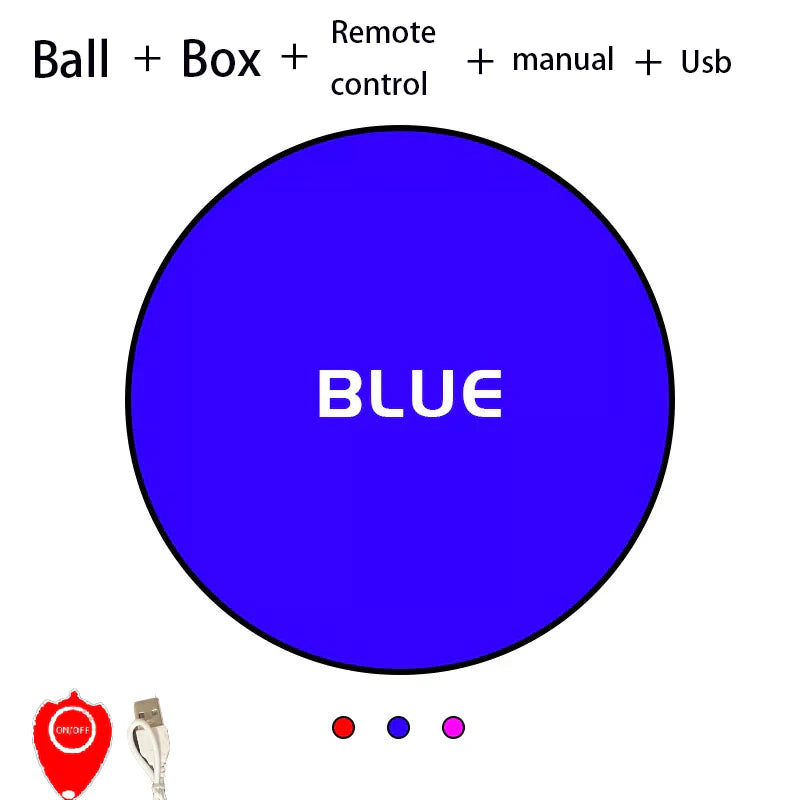 "Ultimate Flying Ball Boomerang - LED Lights, Magic Hover, and Fun for Children and Families!"