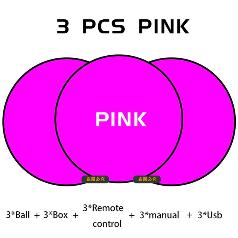 "Ultimate Flying Ball Boomerang - LED Lights, Magic Hover, and Fun for Children and Families!"