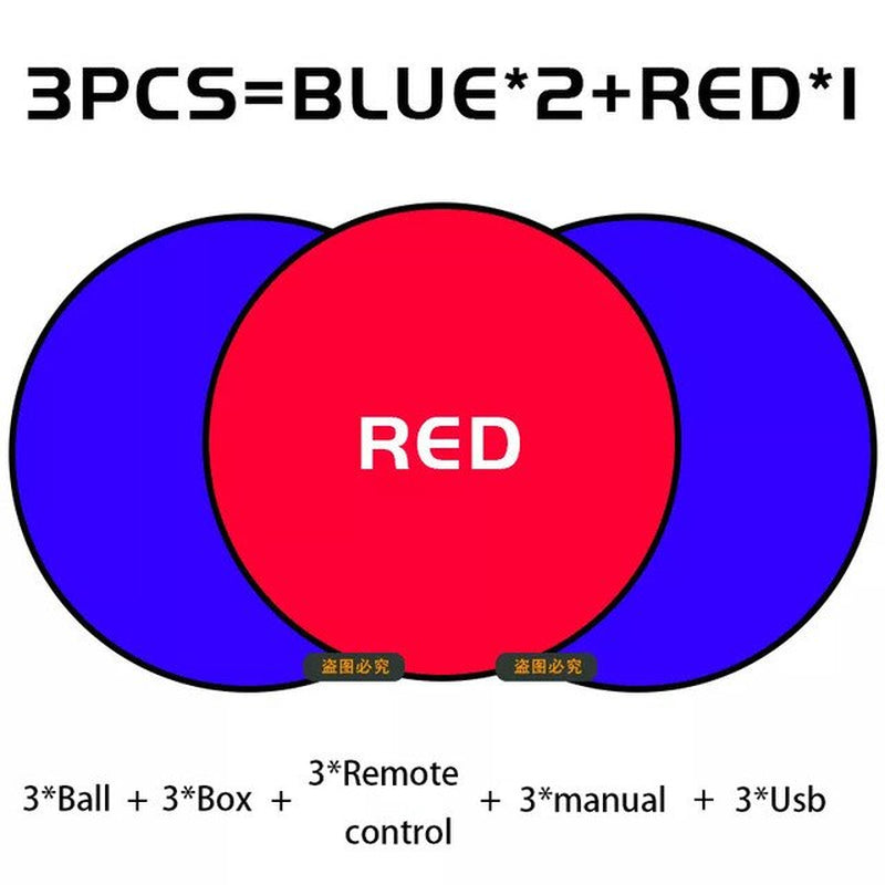 "Ultimate Flying Ball Boomerang - LED Lights, Magic Hover, and Fun for Children and Families!"